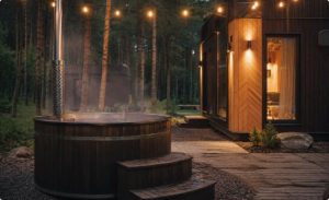 Sauna + Hot Tub